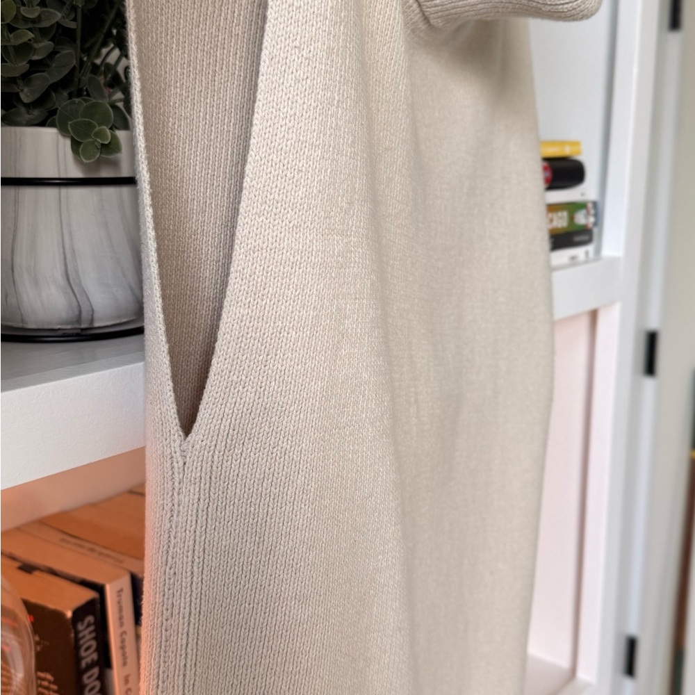 DISSH Women's Beige Cowl Neck Sweater - Picture 3 of 3